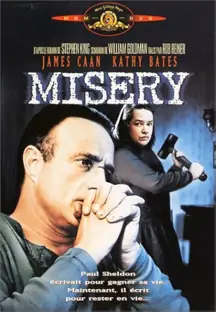 Misery featured James Caan and Kathy Bates. Credit: MGM Studios