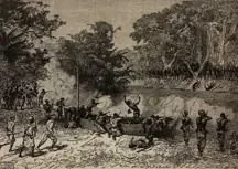 An engraving showing 