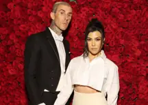 Kourtney Kardashian and Travis Barker