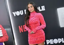 LOS ANGELES, CALIFORNIA - JANUARY 17: Lauren London attends the Los Angeles Premiere of Netflix