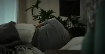 man sleeping
