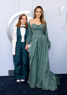Vivienne and Angelina Jolie