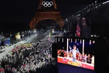 French singer Philippe Katerine Olympics