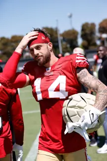 NFL player Ricky Pearsall