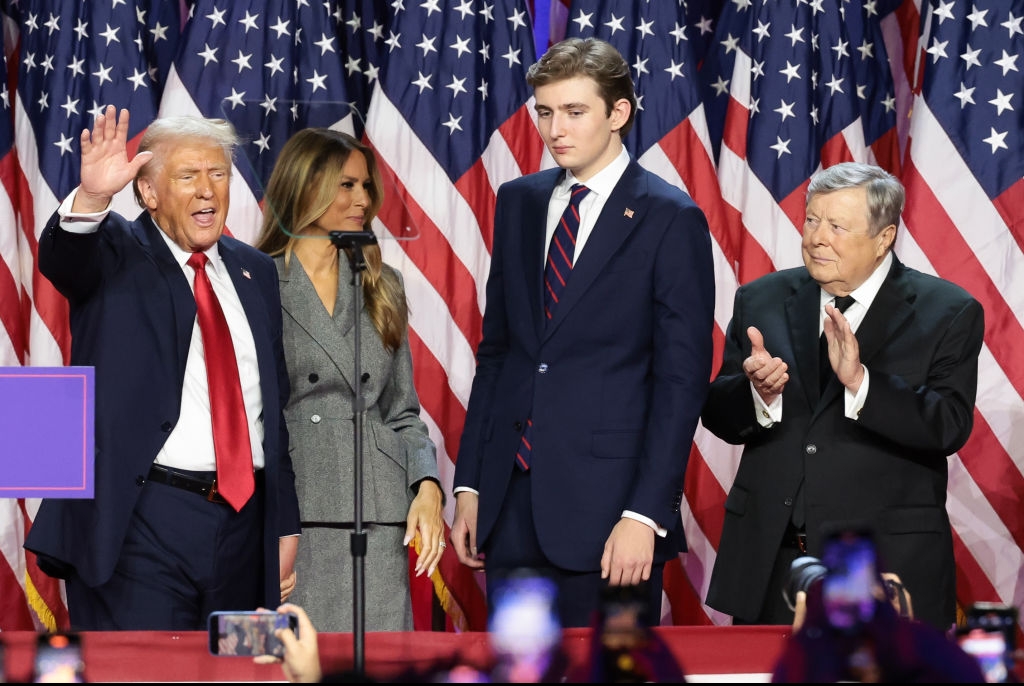 People Are Stunned By How Tall Trump's Son Barron Is Compared To 2016