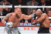 Jake Paul and Mike Tyson
