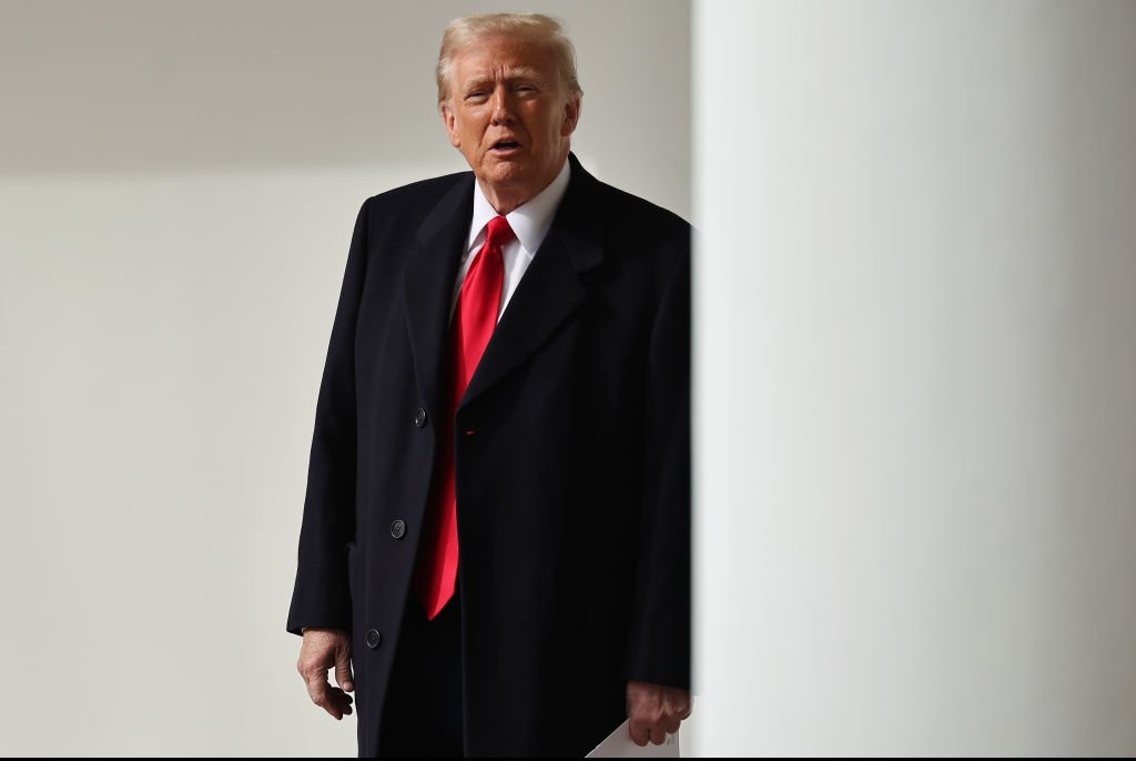 Donald Trump was sworn in as the 47th president on Monday. Credit: Chip Somodevilla / Getty
