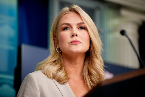 White House press secretary Karoline Leavitt flooded with praise over photo of her feeding her baby at work