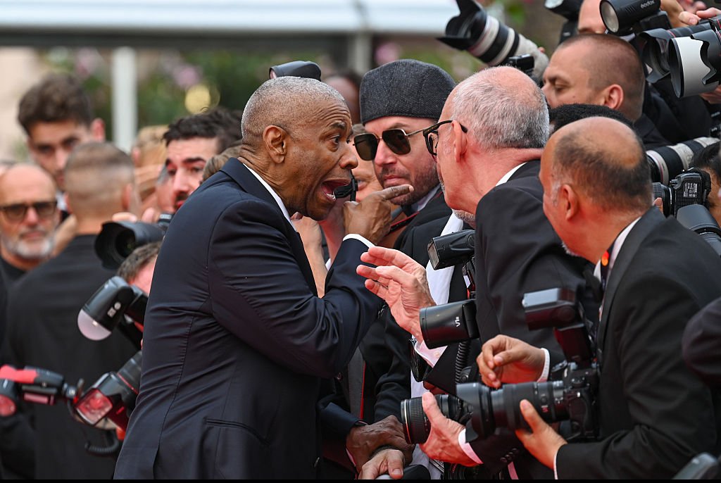 Denzel Washington's heated exchange at Cannes. Credit: Stephane Cardinale - Corbis / Getty