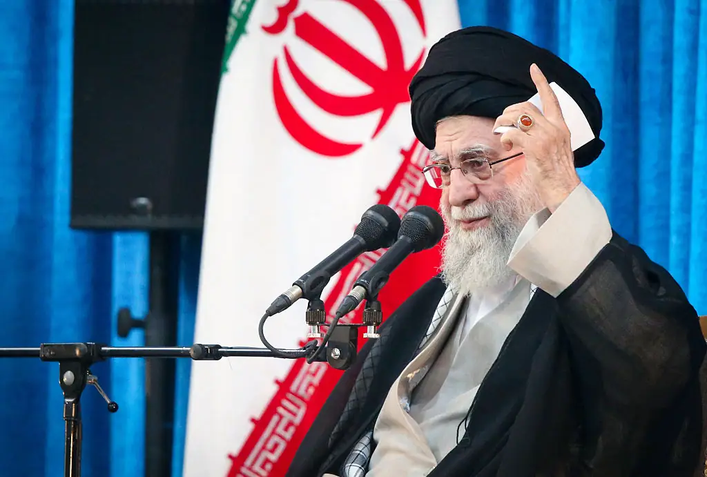 Iran's supreme leader has issued threats of his own. Credit: Iranian Leader Press Office / Handout/Anadolu via Getty Images