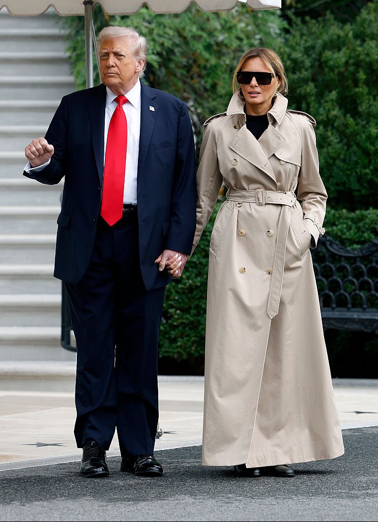 donald trump melania trump. Credit: Kevin Dietsch / Getty