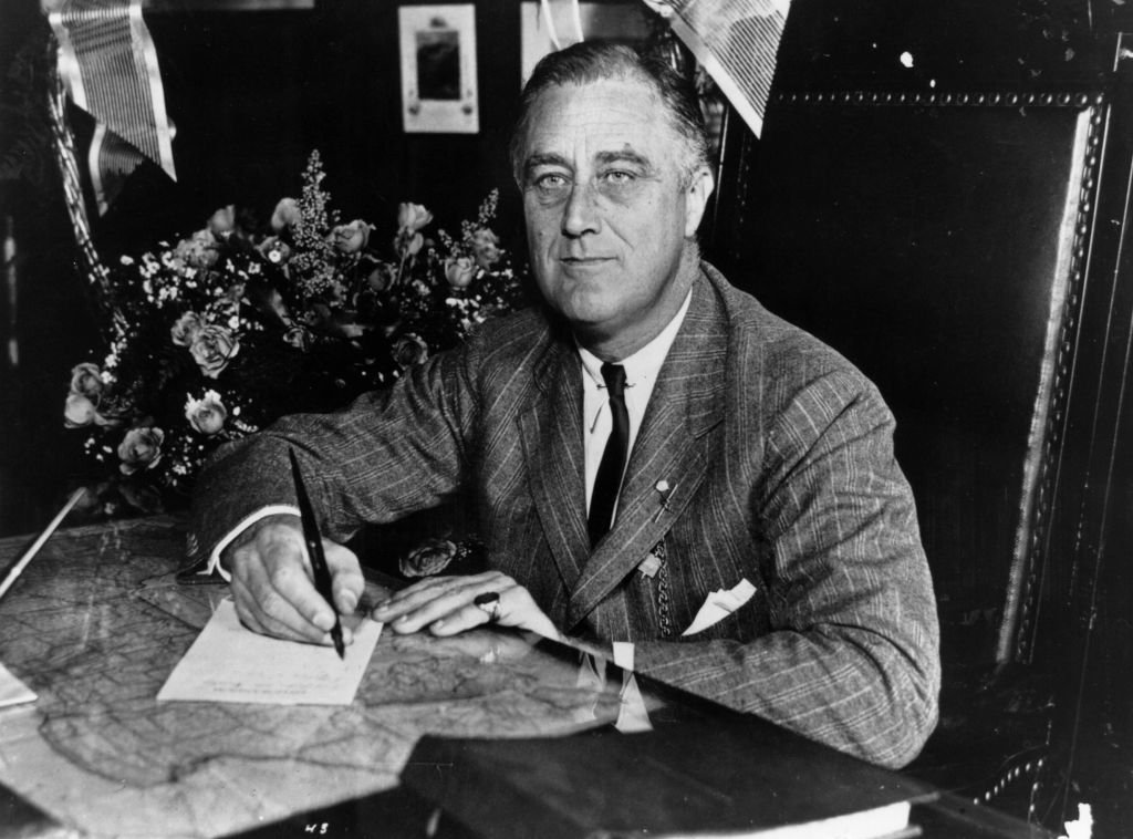 Franklin Delano Roosevelt is the only president to have served four terms, dying during his final one. Credit: Keystone Features/Getty Images