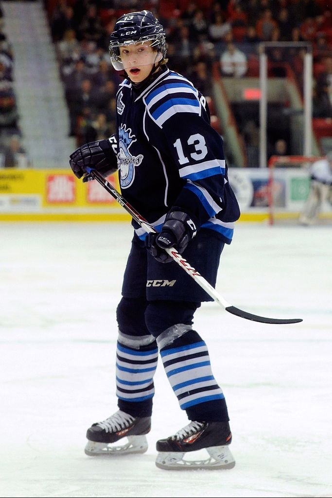 Puhakka was Finland's first openly gay ice hockey player. Credit: Richard Wolowicz/Getty