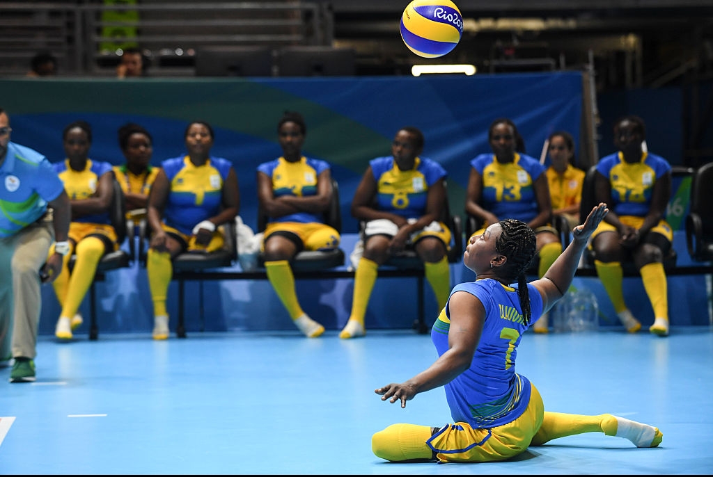 Claudine Bazubagira of Rwanda