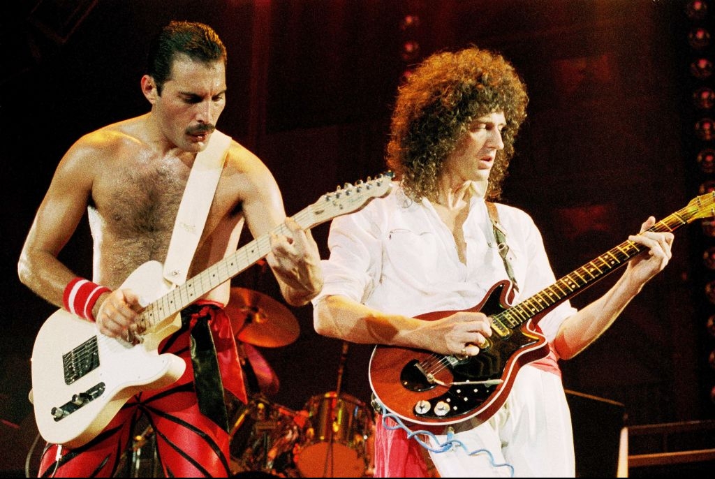 Freddie Mercury Brian May