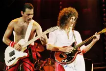 Freddie Mercury Brian May