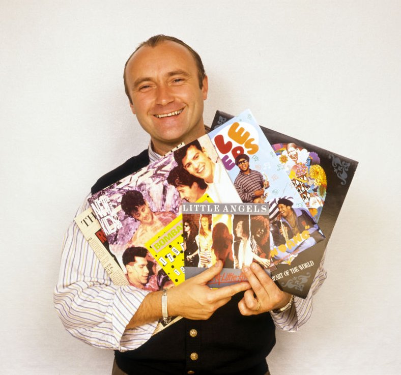 Phil Collins in 1995. Credit: Tim Roney/Getty Images
