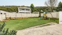 The house also has a nice garden. Credit: McNeice
