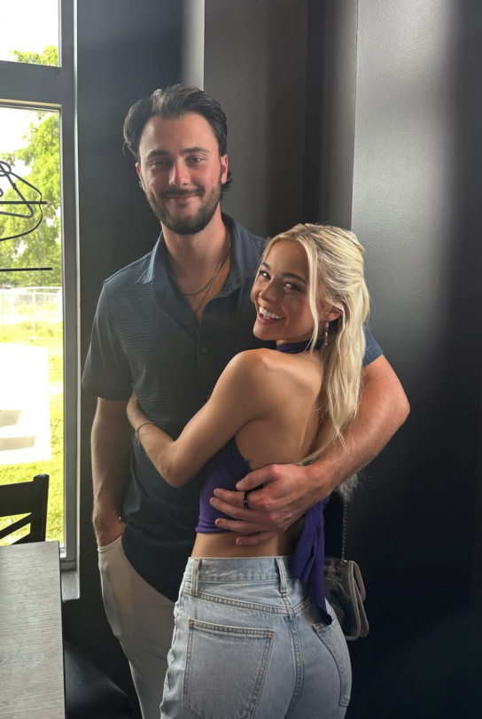 Livvy Dunne and Paul Skenes. Credit: Instagram