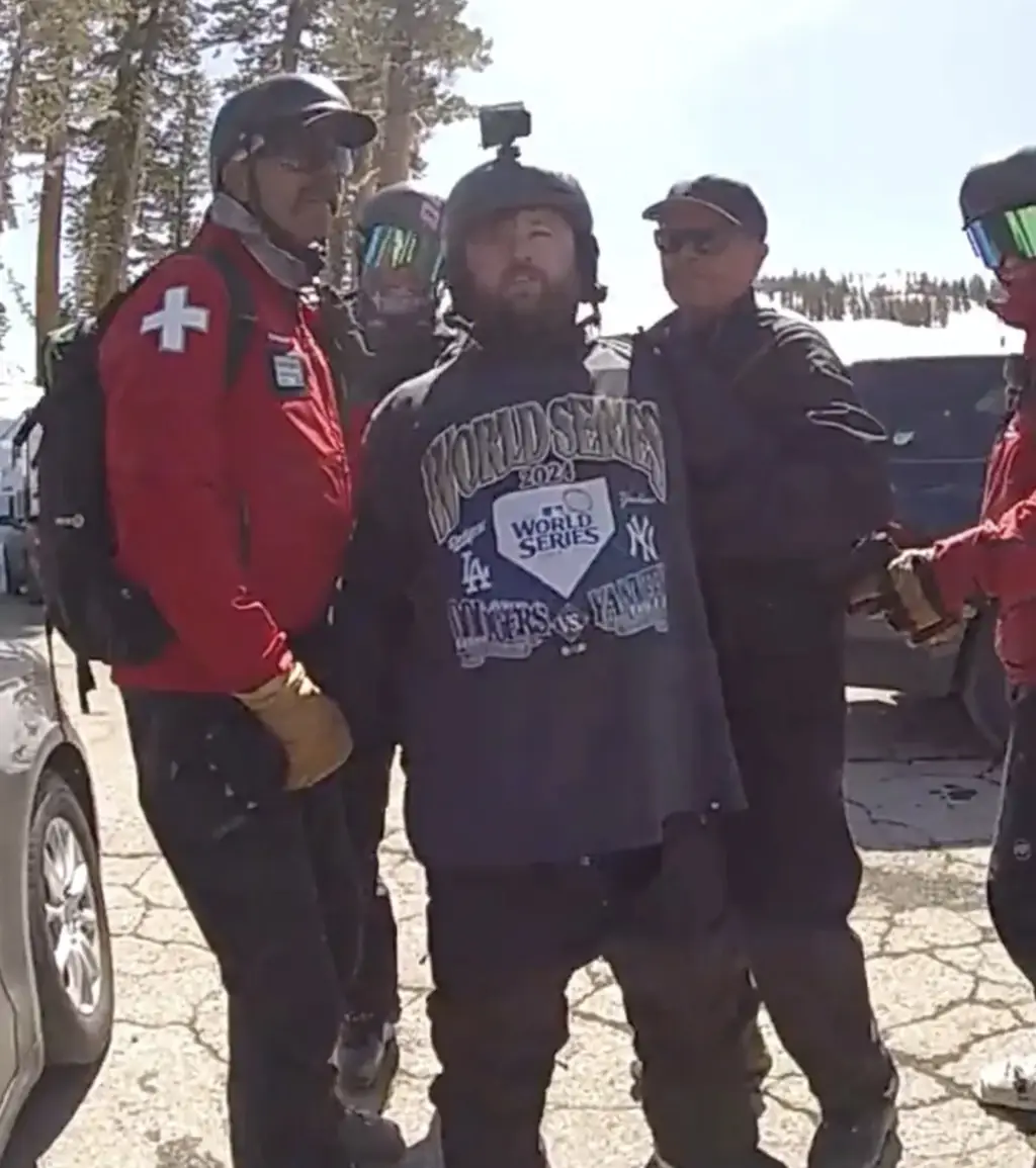 The former child star's arrest was captured on police bodycam. Credit: Mammoth Lakes Police Dept