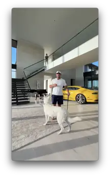 Bryson DeChambeau announced his latest challenge on TikTok. Credit: TikTok/Bryson DeChambeau
