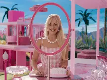 Margot Robbie as Barbie in Barbie