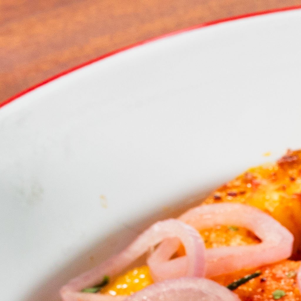 Ixta Belfrage's Tropical Prawns with Plantain & Pickled Shallots