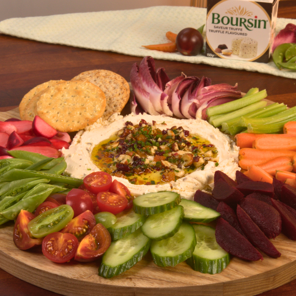 Boursin Truffle Dipping Board