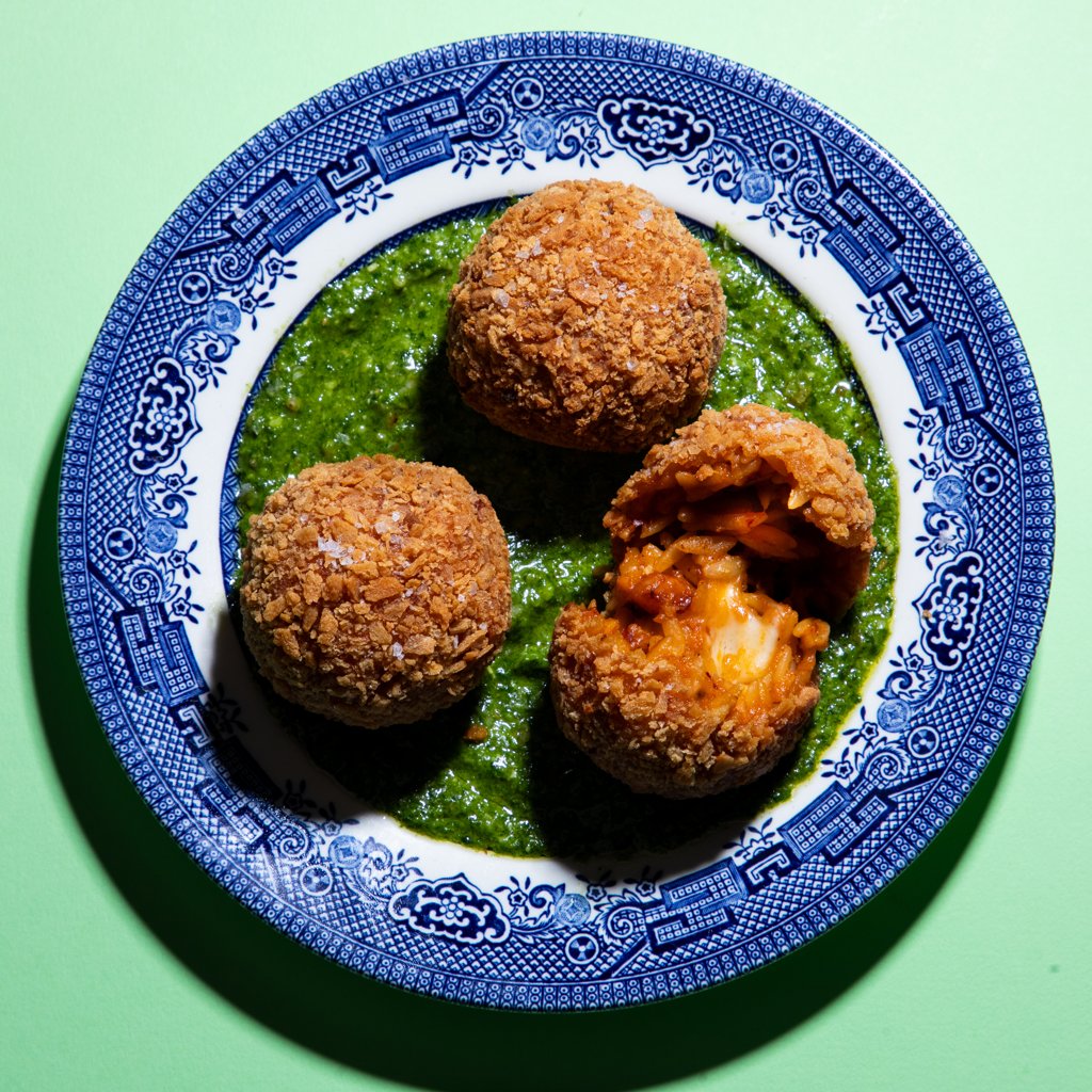Vodka Orzo Arancini
