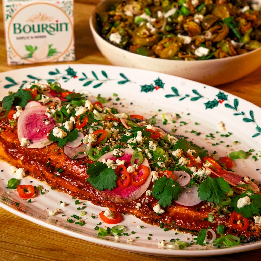 Boursin Gochujang Salmon