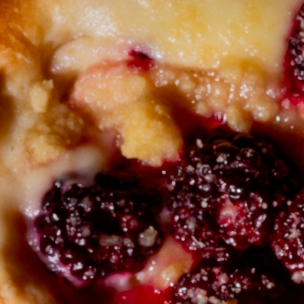 Mini Brioche Apple Blackberry Crumble Recipe