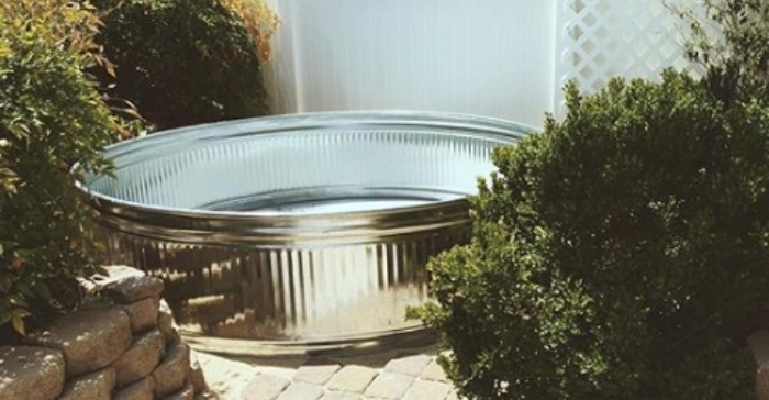 DIY Stock Tank Pools Are All The Rage This Summer, And They're Temptingly Affordable