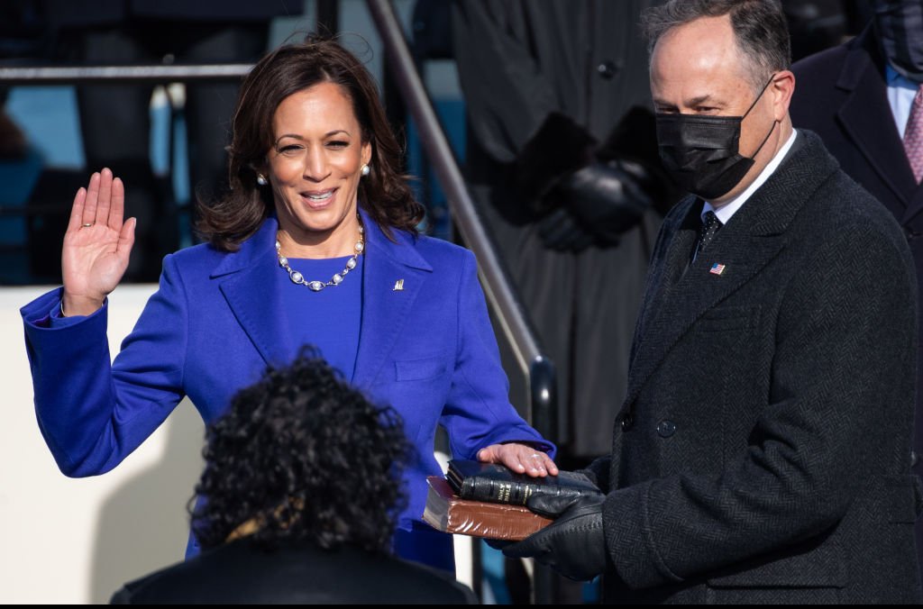 Kamala Harris. Credit: Pool / Getty
