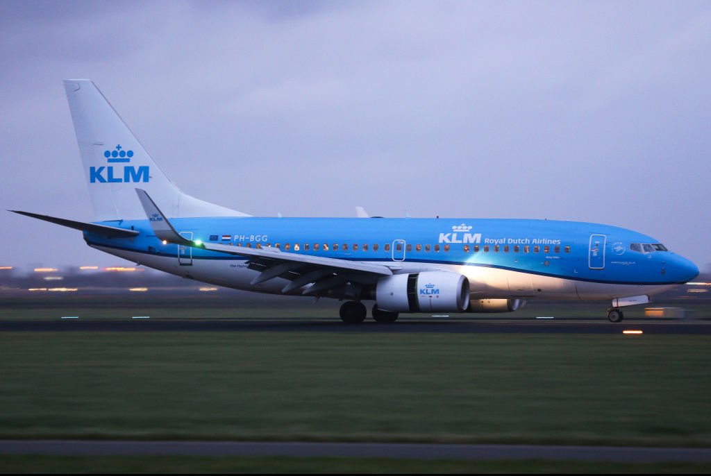 KLM. Credit: NurPhoto / Getty