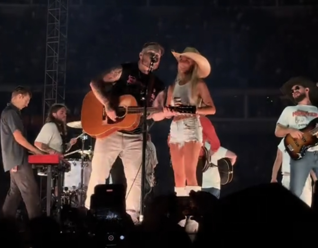 'hawk Tuah Girl' Is Invited Up On Stage By Country Singer Zach Bryan