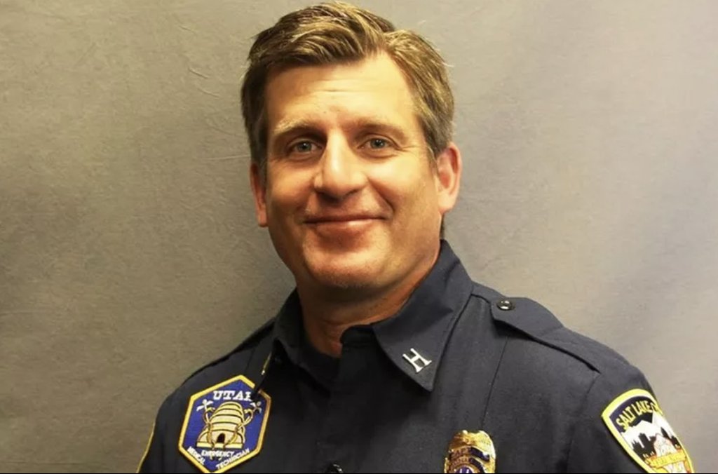 Fire Captain Michael Harp. Credit: Salt Lake City Fire Department 
