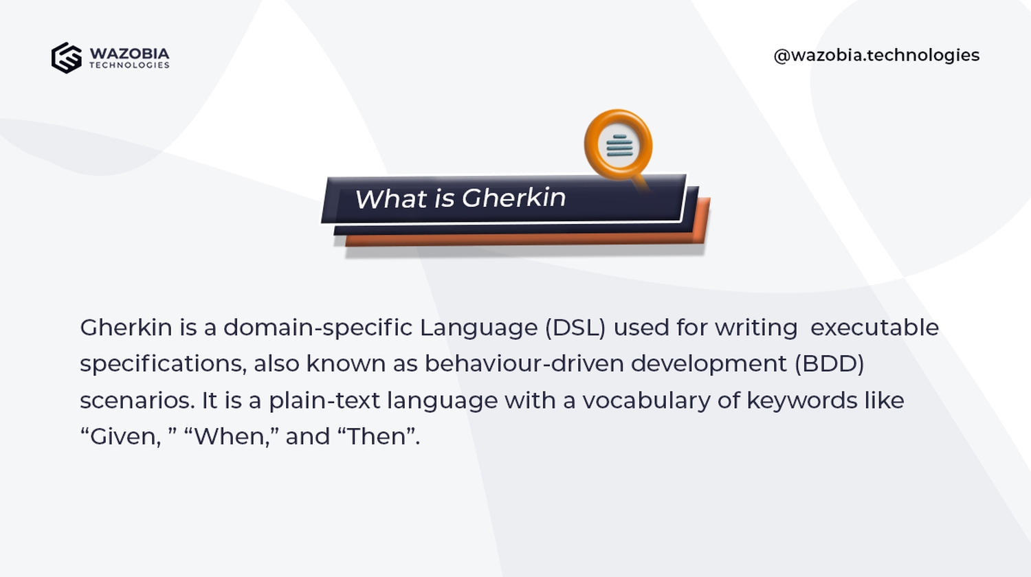 What is Gherkin in Software Development?