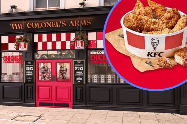 KFC is opening a fried-chicken filled boozer in London