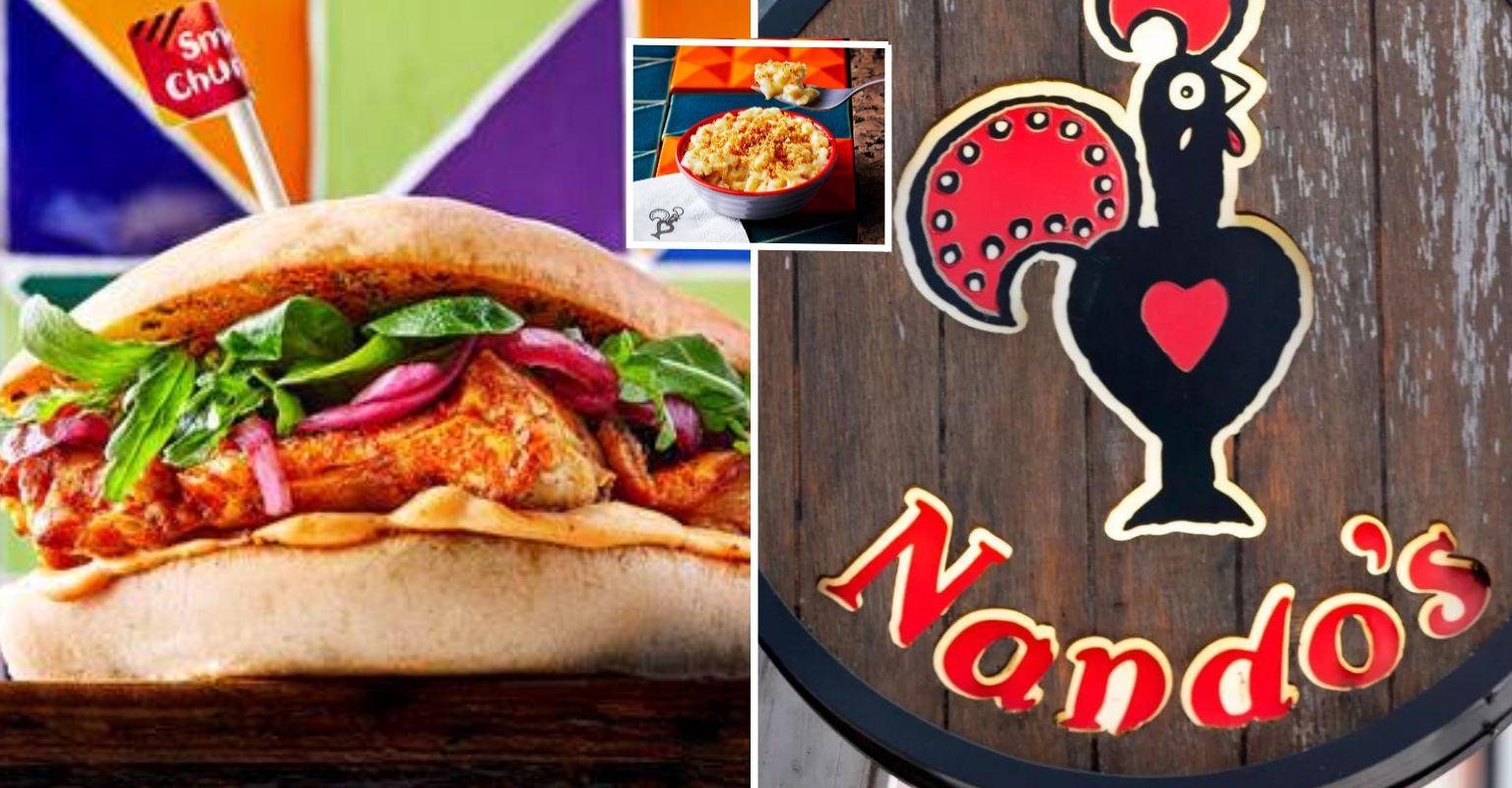 Nando's launches new menu featuring garlic bread burger and Peri Peri mac 'n' cheese