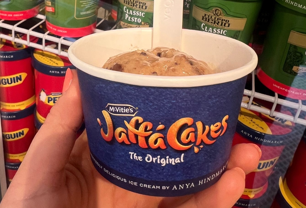 anya hindmarch jaffa cake ice cream project 2024 review