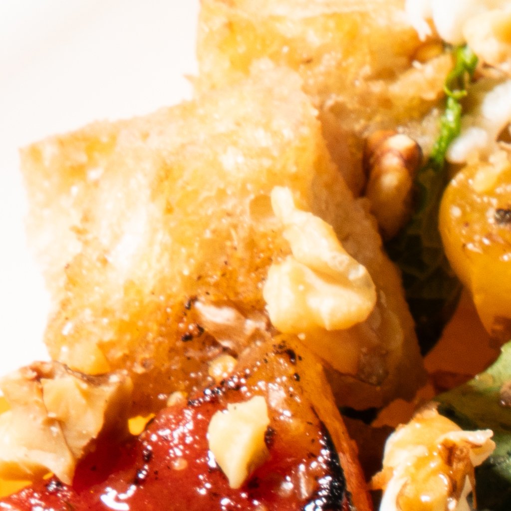 Charred Watermelon and Mint Summer Panzanella